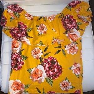 Off the shoulder top